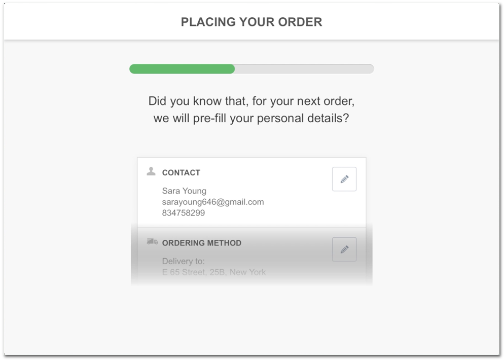 Realtime-confirmation
